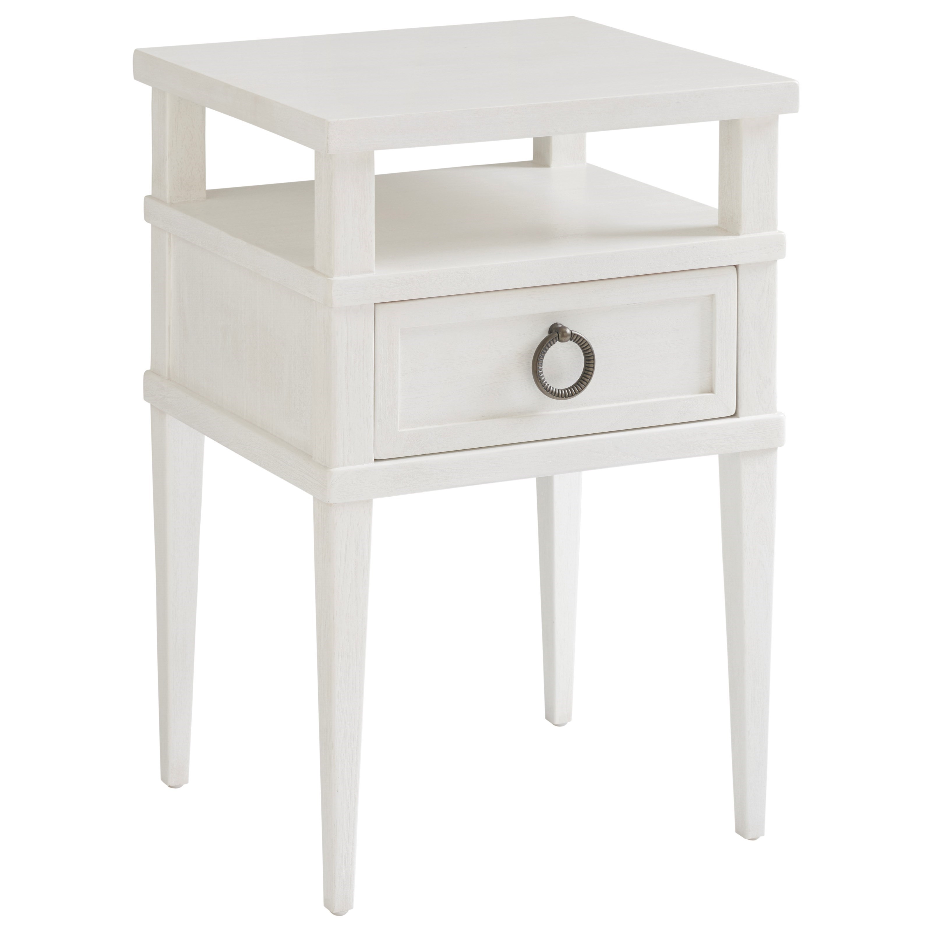 Tommy Bahama Home Ocean Breeze 319487054 Collier Night Table with 1